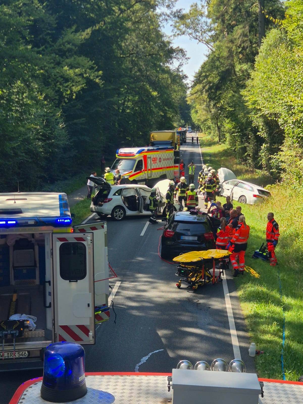 Einsatzfoto TH1-Y VU Person eingeklemmt
